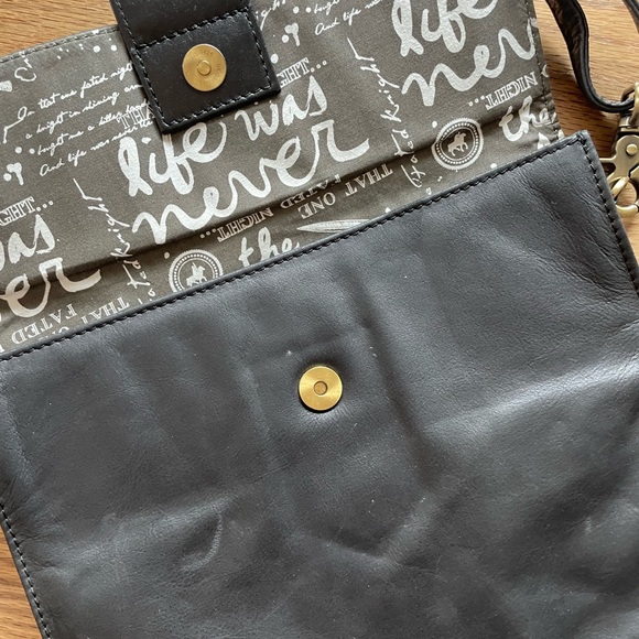 NWOT One Fated Knight leather purse - Picture 6 of 6